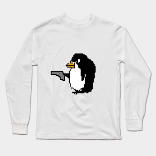 POKEY WITH GUN Long Sleeve T-Shirt